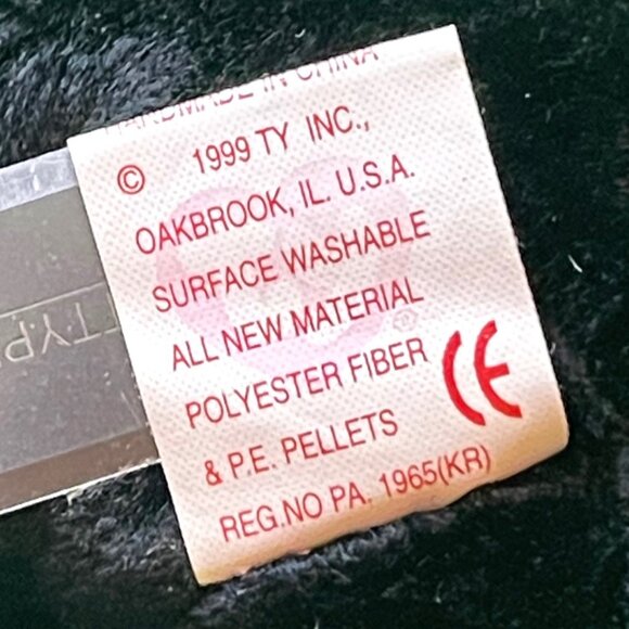 Ty Beanie Baby Mooch Spider Monkey 1999 Beanbag Plush Stuffed Animal Toy Gift - Picture 6 of 8